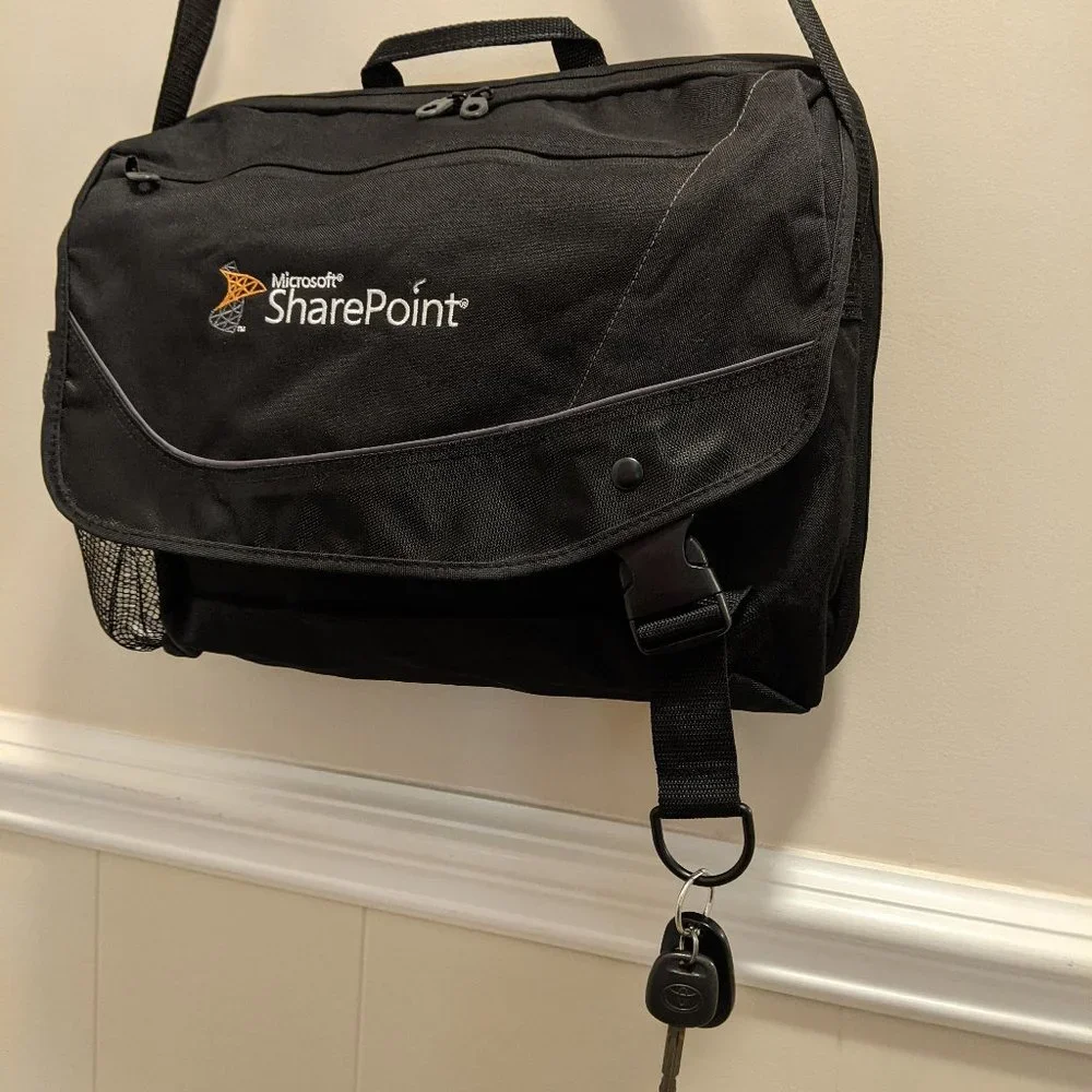 Canvas Messenger Style Laptop Bag